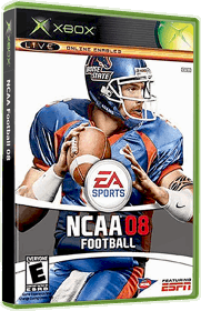 NCAA Football 08 - Box - 3D Image