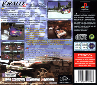 Need for Speed: V-Rally 2 - Box - Back Image