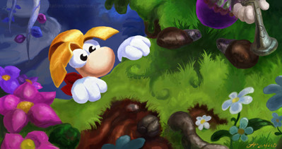 Rayman - Fanart - Background