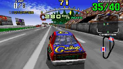 Daytona USA - Screenshot - Gameplay