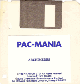 Pacmania - Cart - Front