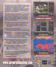 The Corporate Machine - Box - Back