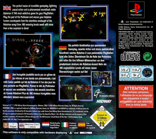Robotron X - Box - Back