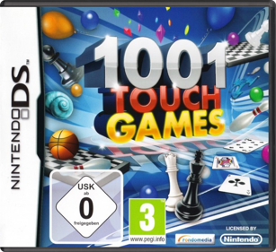 1001 Touch Games - Box - Front - Reconstructed
