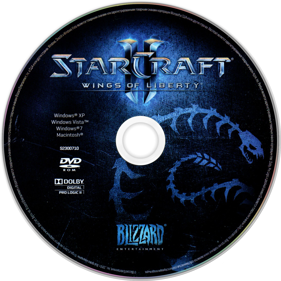 StarCraft II: Wings of Liberty - Disc