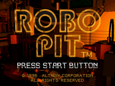 Robo Pit - Screenshot - Game Title