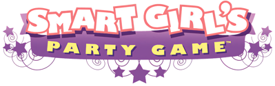 Smart Girl's Party Game - Clear Logo Image
