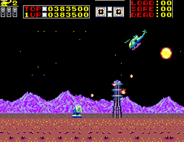 Choplifter - Screenshot - Gameplay