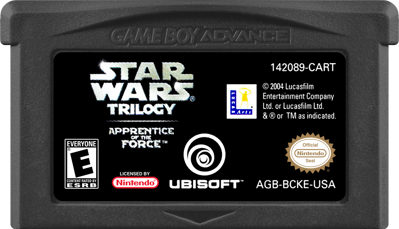 Star Wars Trilogy: Apprentice of the Force - Cart - Front Image