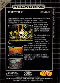 Insector X - Box - Back