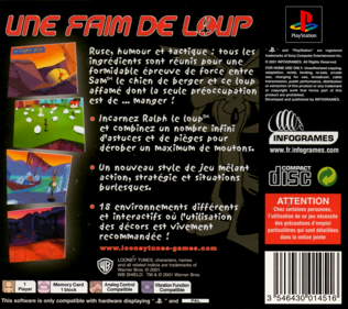Looney Tunes: Sheep Raider - Box - Back
