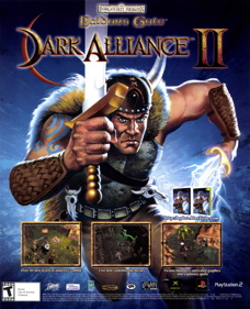 Baldur's Gate: Dark Alliance II - Advertisement Flyer - Front
