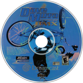Dave Mirra Freestyle BMX - Disc Image