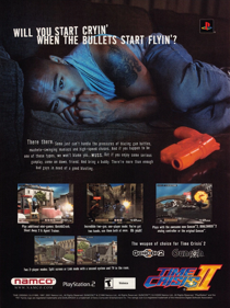Time Crisis II - Advertisement Flyer - Front