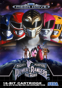 Mighty Morphin Power Rangers: The Movie - Fanart - Box - Front
