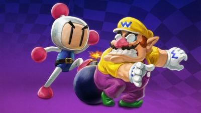 Wario Blast featuring Bomberman! - Fanart - Background