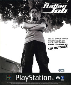 The Italian Job - Advertisement Flyer - Front