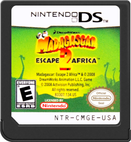 Madagascar: Escape 2 Africa - Cart - Front Image