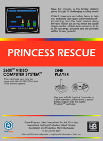 Princess Rescue - Box - Back