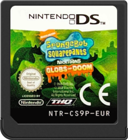 SpongeBob SquarePants featuring Nicktoons: Globs of Doom - Cart - Front Image