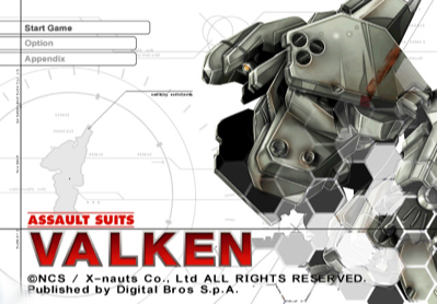 Assault Suits Valken - Screenshot - Game Title