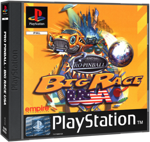 Pro Pinball: Big Race USA - Box - 3D Image