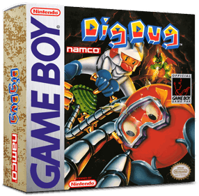 Dig Dug - Box - 3D Image