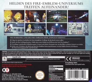 Fire Emblem Warriors - Box - Back