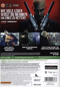 Hitman: Absolution - Box - Back