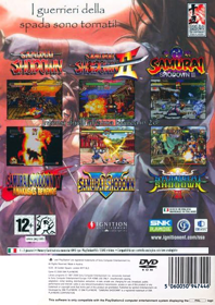 Samurai Shodown Anthology - Box - Back
