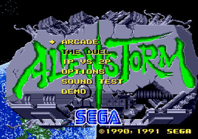 Alien Storm - Screenshot - Game Select Image