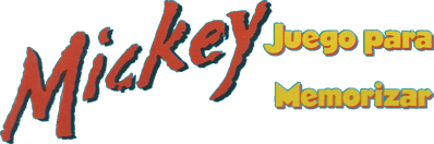 Mickey's Memory Challenge - Clear Logo