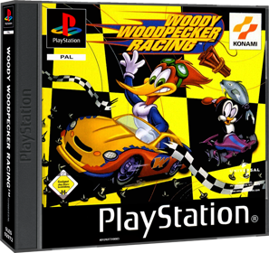 Woody Woodpecker Racing - Box - 3D