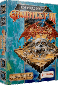 Gauntlet III: The Final Quest - Box - 3D