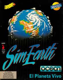 SimEarth: The Living Planet - Box - Front