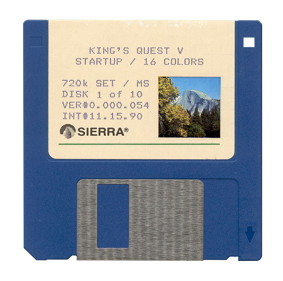 King's Quest V: Absence Makes the Heart Go Yonder! - Disc