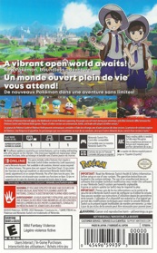 Pokémon Violet - Box - Back