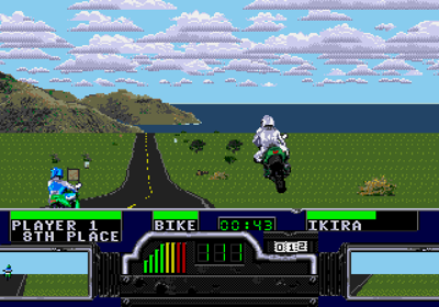 Road Rash - Screenshot - Gameplay