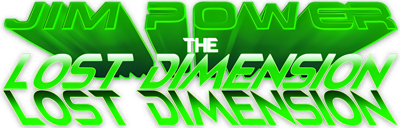 Jim Power: The Lost Dimension in 3D - Clear Logo Image