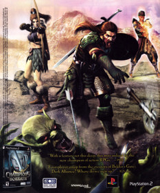 Champions of Norrath - Advertisement Flyer - Front