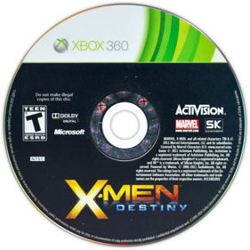X-Men: Destiny - Disc