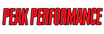 Peak Performance - Clear Logo
