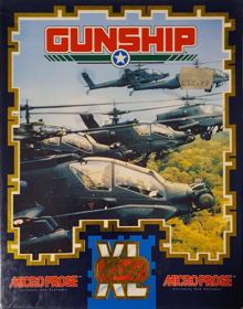 Gunship: The Helicopter Simulation - Box - Front