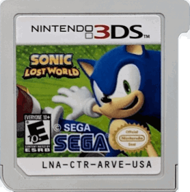 Sonic Lost World - Cart - Front