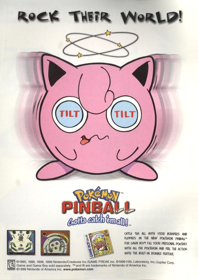 Pokémon Pinball - Advertisement Flyer - Front