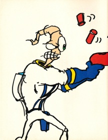 Earthworm Jim - Advertisement Flyer - Front