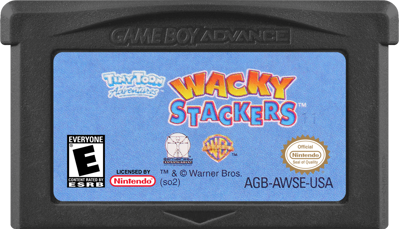 Tiny Toon Adventures: Wacky Stackers - Cart - Front Image