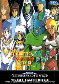 Phantasy Star IV - Fanart - Box - Front Image