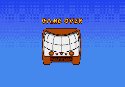 Garfield: Caught in the Act - Screenshot - Game Over