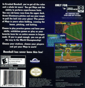 Crushed Baseball - Box - Back